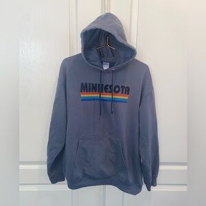 Unisex Minnesota Hoodie Size Large